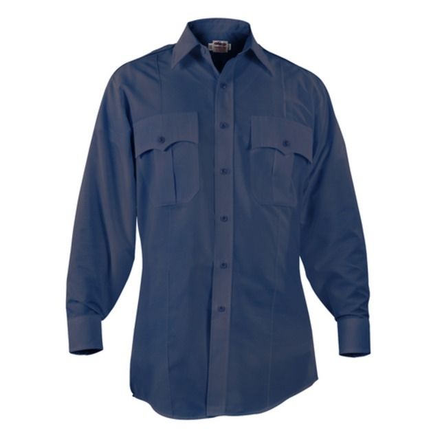 Elbeco Paragon Plus Ls Shirt Navy