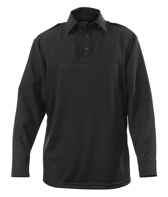 Elbeco Uv1 Undervest Ls Shirt Black