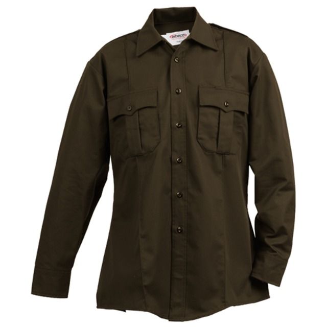 Elbeco Tek3 Ls Shirt Brown