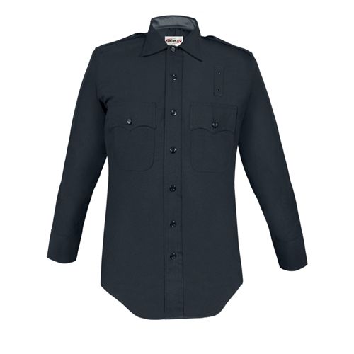 Elbeco Lapd 100percent Wool Long Sleeve Shirts Dark Navy