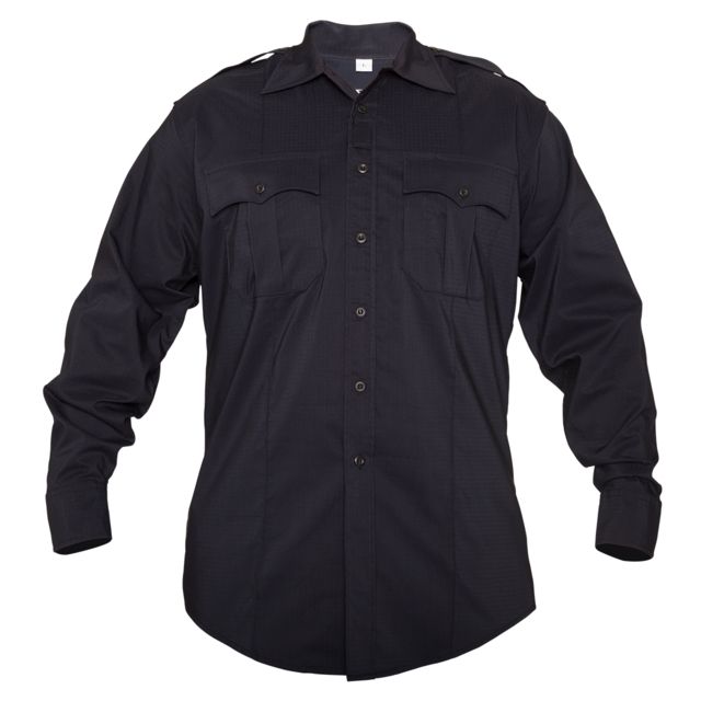 Elbeco Reflex Shirt - Long Sleeve, Navy - 4424-16.5-33