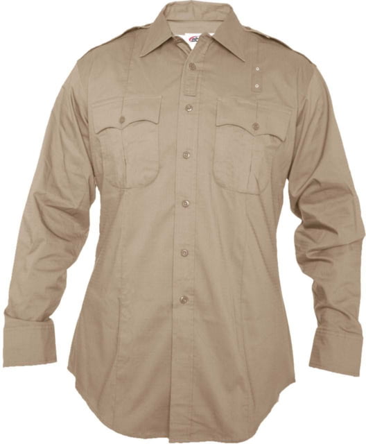 Elbeco Reflex West Coast Long Sleeve Shirt - Men's 33 in Khaki