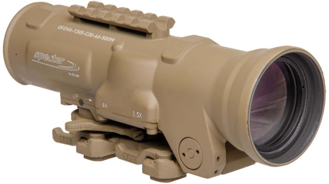 Elcan Elcan Specter DR 1.5-6x Rifle Scope 7.62 BDC Reticle FDE