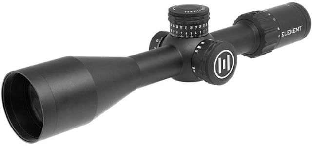 Element Optics Nexus 4-25x50mm Gen 2 Rifle Scope 30mm Tube First Focal Plane MRAD APR- 2D Black ELE - Element Optics