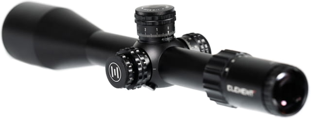 Element Optics Titan Rifle Scope 5-25x56mm 34mm Tube First Focal Plane APR-1C Reticle MRAD Matte Finish Black ELE - Element Optics