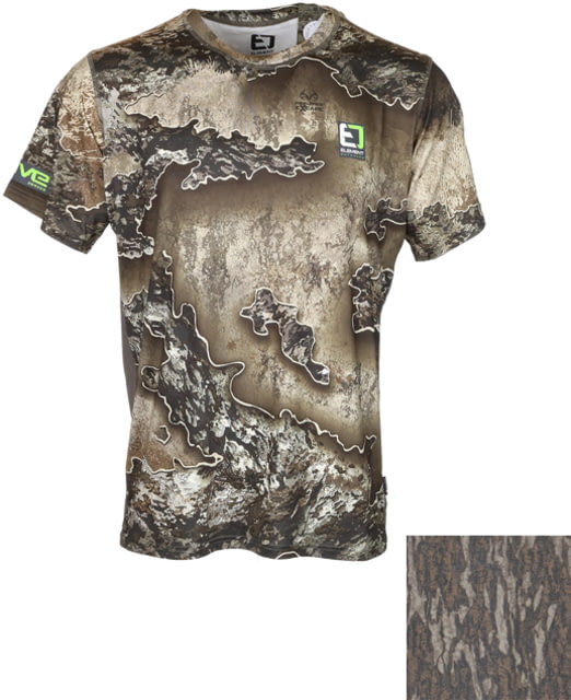 Element Outdoors Drive Short Sleeve Bottomland Shirt - Men's 2XL Mossy Oak Bottomland Camo - Element Outdoors