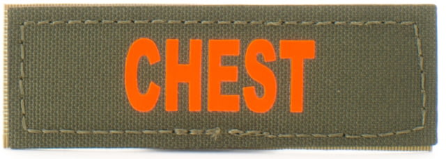Eleven 10 1x3 Med Name Tape Patch Orange - Eleven 10