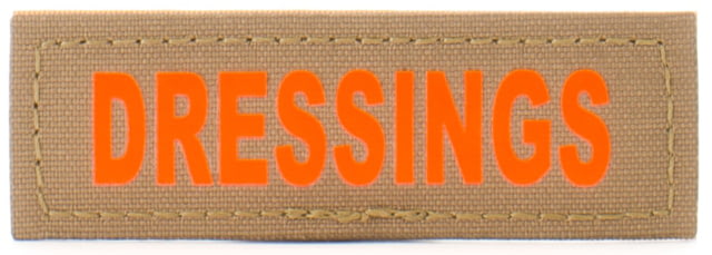 Eleven 10 1x3 Med Name Tape Patch Orange - Eleven 10