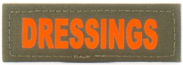 Eleven 10 1x3 Med Name Tape Patch Orange - Eleven 10