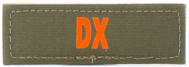 Eleven 10 1x3 Med Name Tape Patch Orange - Eleven 10