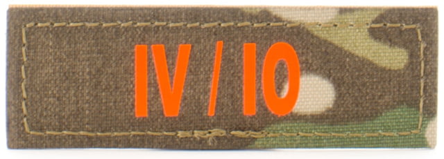 Eleven 10 1x3 Med Name Tape Patch Orange - Eleven 10