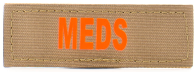 Eleven 10 1x3 Med Name Tape Patch Orange - Eleven 10