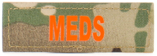 Eleven 10 1x3 Med Name Tape Patch Orange - Eleven 10