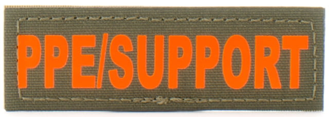 Eleven 10 1x3 Med Name Tape Patch Orange - Eleven 10
