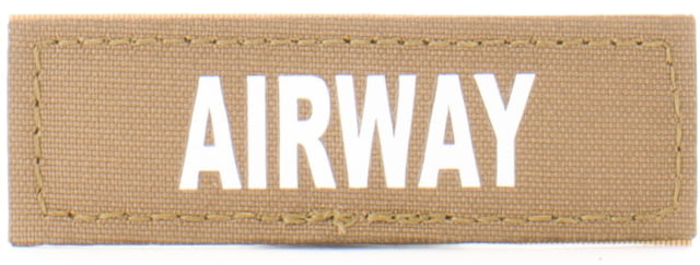 Eleven 10 1x3 Med Name Tape Patch White Glow - Eleven 10