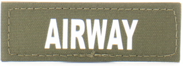 Eleven 10 1x3 Med Name Tape Patch White Glow - Eleven 10