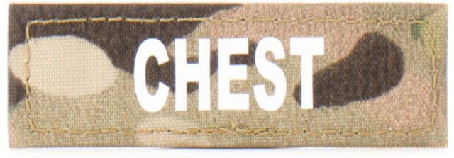 Eleven 10 1x3 Med Name Tape Patch White Glow - Eleven 10