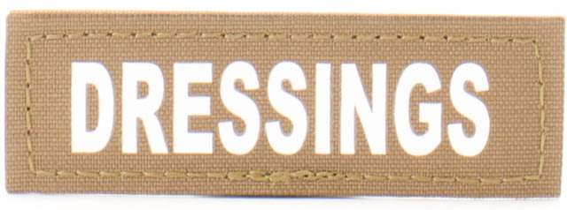 Eleven 10 1x3 Med Name Tape Patch White Glow - Eleven 10