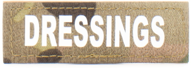 Eleven 10 1x3 Med Name Tape Patch White Glow - Eleven 10