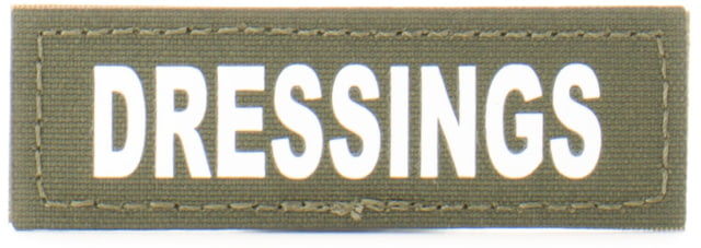 Eleven 10 1x3 Med Name Tape Patch White Glow - Eleven 10