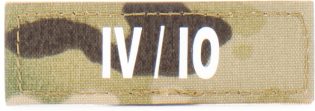Eleven 10 1x3 Med Name Tape Patch White Glow - Eleven 10