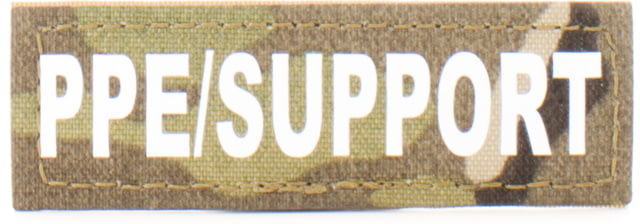 Eleven 10 1x3 Med Name Tape Patch White Glow - Eleven 10