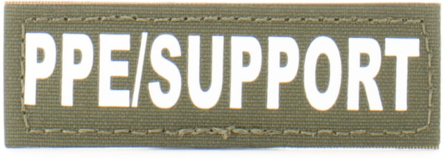 Eleven 10 1x3 Med Name Tape Patch White Glow - Eleven 10