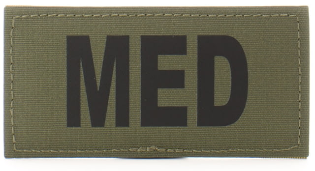 Eleven 10 2x4 Med Id Patch Black - Eleven 10