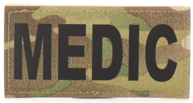 Eleven 10 2x4 Med Id Patch Black - Eleven 10