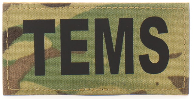 Eleven 10 2x4 Med Id Patch Black - Eleven 10