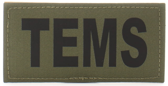 Eleven 10 2x4 Med Id Patch Black - Eleven 10