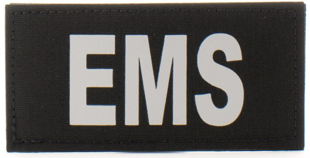 Eleven 10 2x4 Med Id Patch Black/gray - Eleven 10