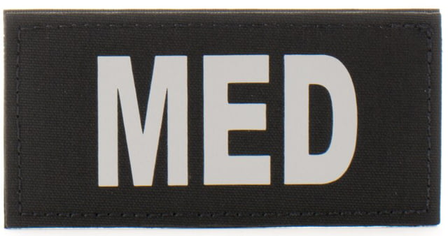 Eleven 10 2x4 Med Id Patch Gray - Eleven 10