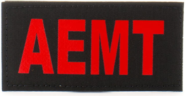 Eleven 10 2x4 Med Id Patch Red - Eleven 10