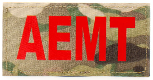 Eleven 10 2x4 Med Id Patch Red - Eleven 10