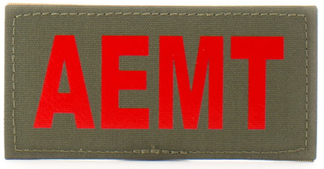 Eleven 10 2x4 Med Id Patch Red - Eleven 10