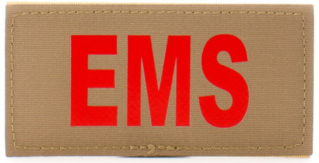 Eleven 10 2x4 Med Id Patch Red - Eleven 10