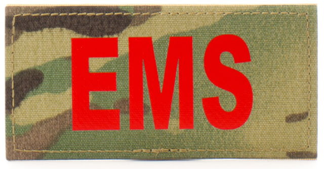 Eleven 10 2x4 Med Id Patch Red - Eleven 10