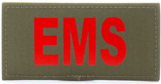 US Eleven 10 2x4 Med Id Patch, Red - E10-7001-EMS-RGR/RED Tech Data
