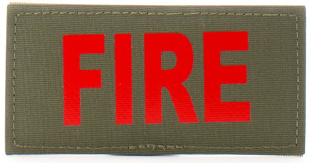 Eleven 10 2x4 Med Id Patch Red - Eleven 10