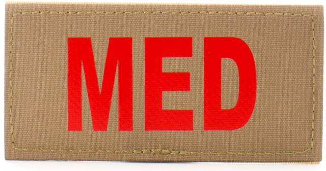 Eleven 10 2x4 Med Id Patch Red - Eleven 10