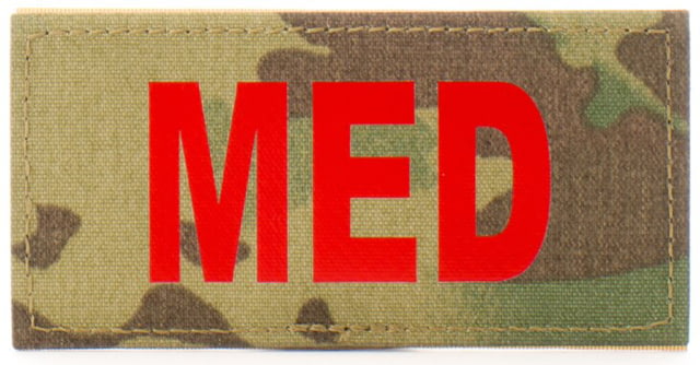Eleven 10 2x4 Med Id Patch Red - Eleven 10