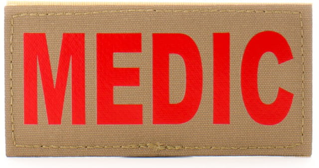 Eleven 10 2x4 Med Id Patch Red - Eleven 10
