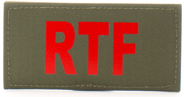 Eleven 10 2x4 Med Id Patch Red - Eleven 10