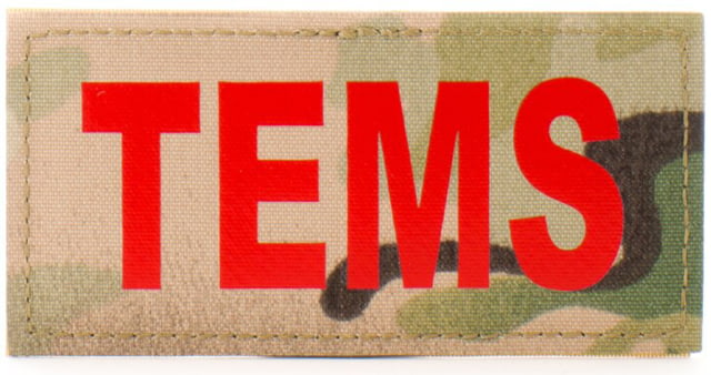 Eleven 10 2x4 Med Id Patch Red - Eleven 10