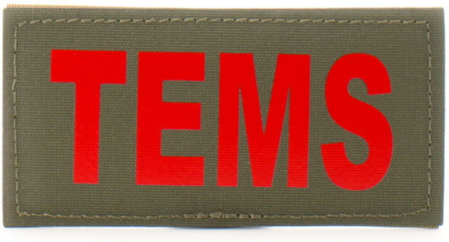 Eleven 10 2x4 Med Id Patch Red - Eleven 10
