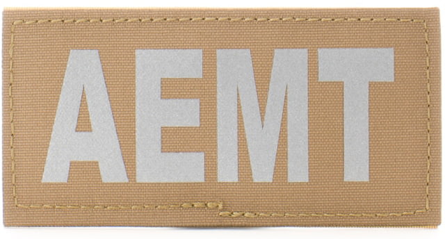 Eleven 10 2x4 Med Id Patch Silver Reflective - Eleven 10