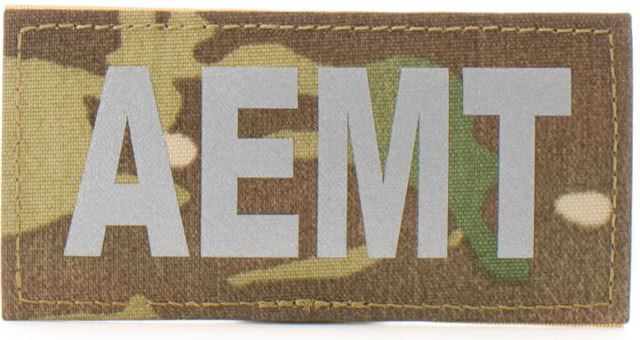 Eleven 10 2x4 Med Id Patch Silver Reflective - Eleven 10