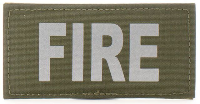 Eleven 10 2x4 Med Id Patch Silver Reflective - Eleven 10