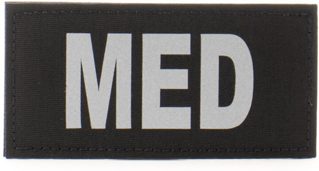 Eleven 10 2x4 Med Id Patch Silver Reflective - Eleven 10